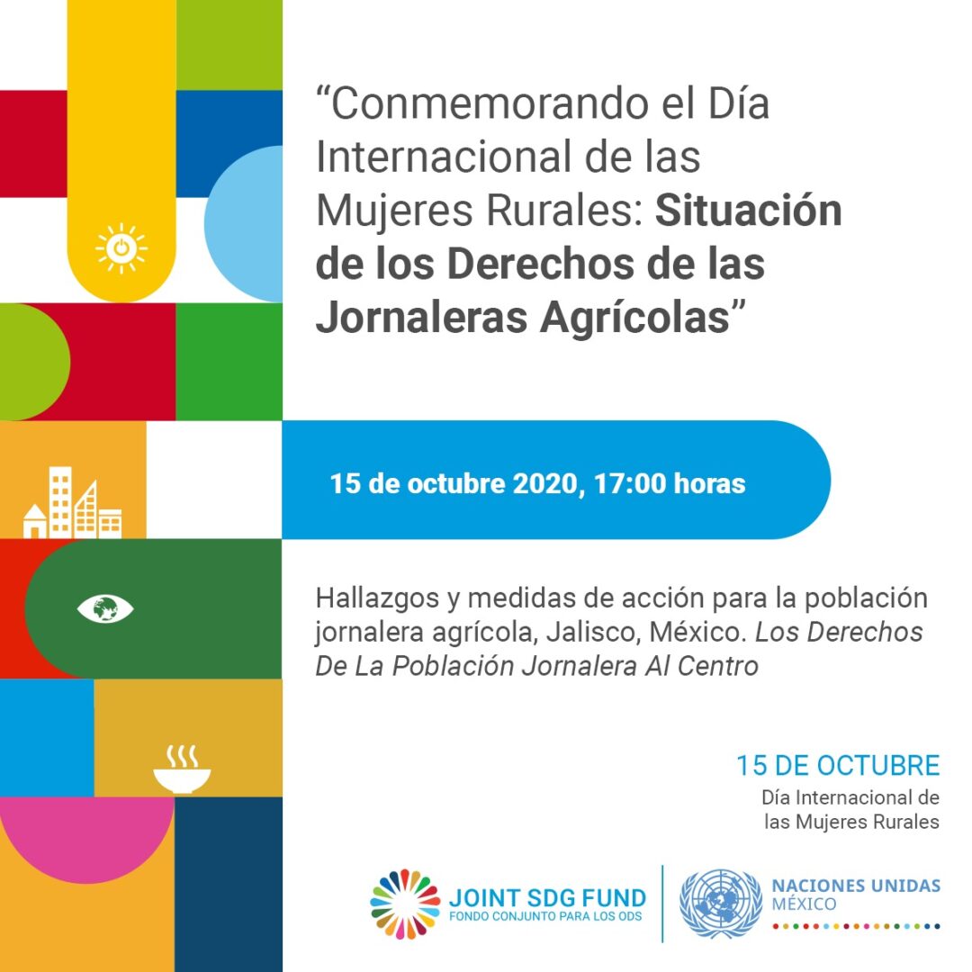Día Internacional de las Mujeres Rurales: «Situación de los Derechos de las Jornaleras Agrícolas»