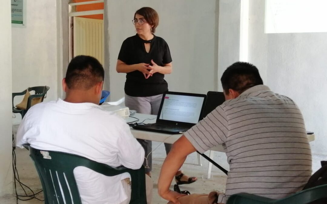Taller de sensibilización para autoridades comunitarias en la huasteca potosina