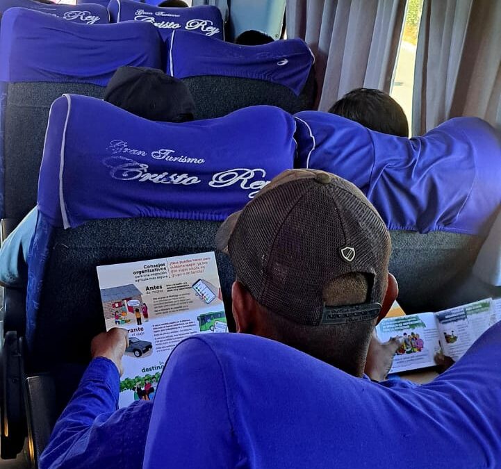 Migración informada para 350 personas jornaleras nahuas que salieron rumbo a Nayarit y Sinaloa